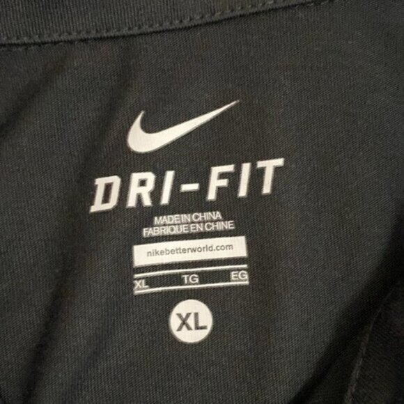 Nike Black Dry Fit Polo shirt size xlarge - Picture 14 of 16